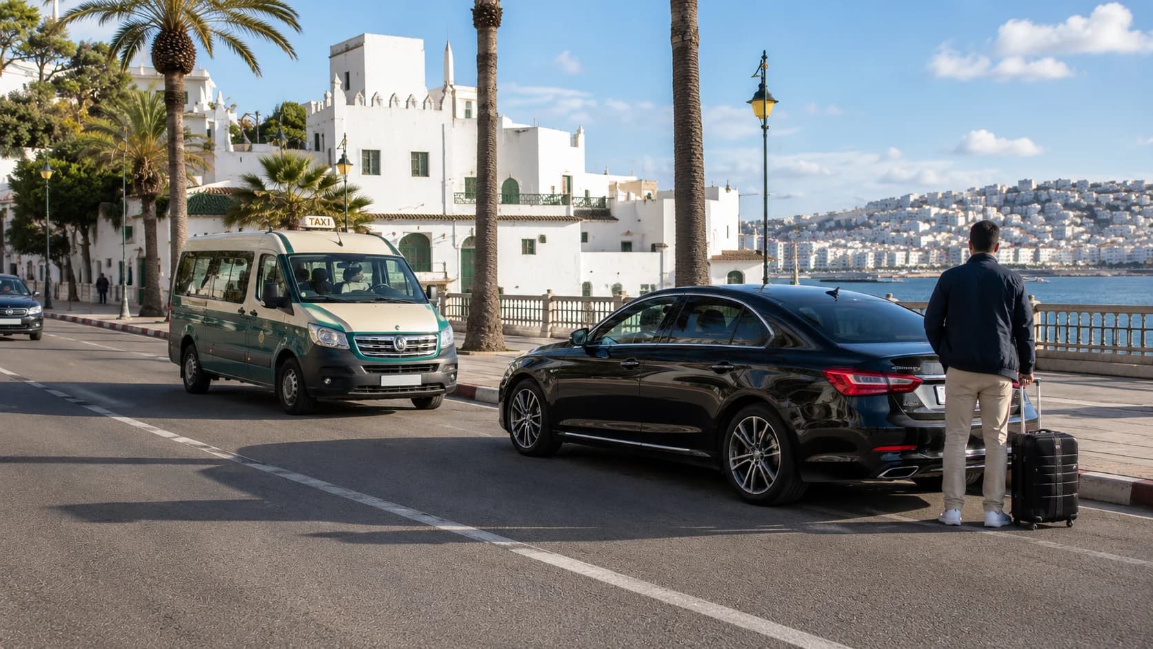 Deslocar-se em Tânger Sem Carro: Táxis e Motoristas Privados