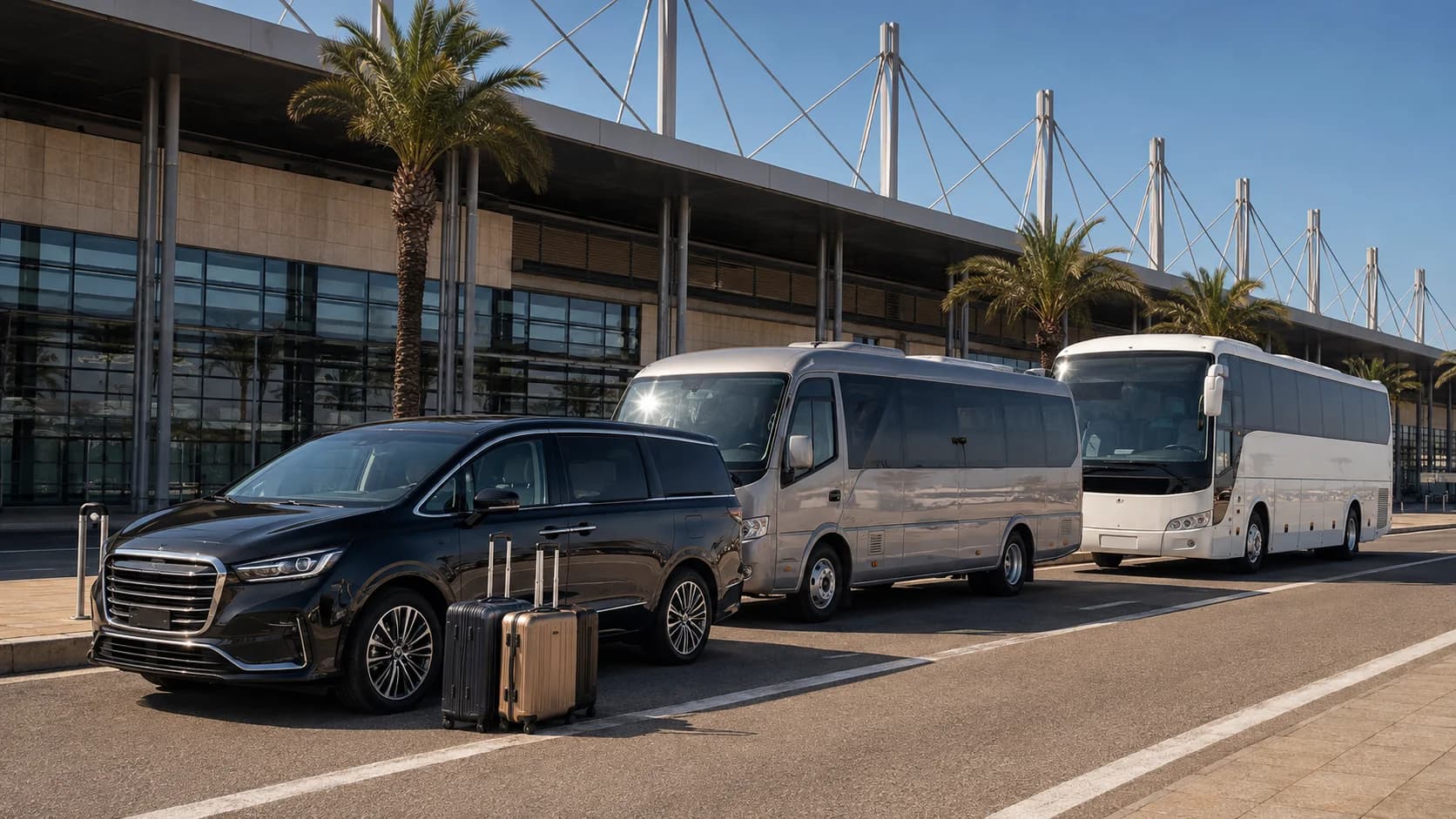 Groepstransfer vanaf Luchthaven Tanger: Minibus, Minicar of Autocar?